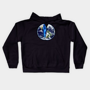 Earth Is Made Of Jellyfish Kids Hoodie